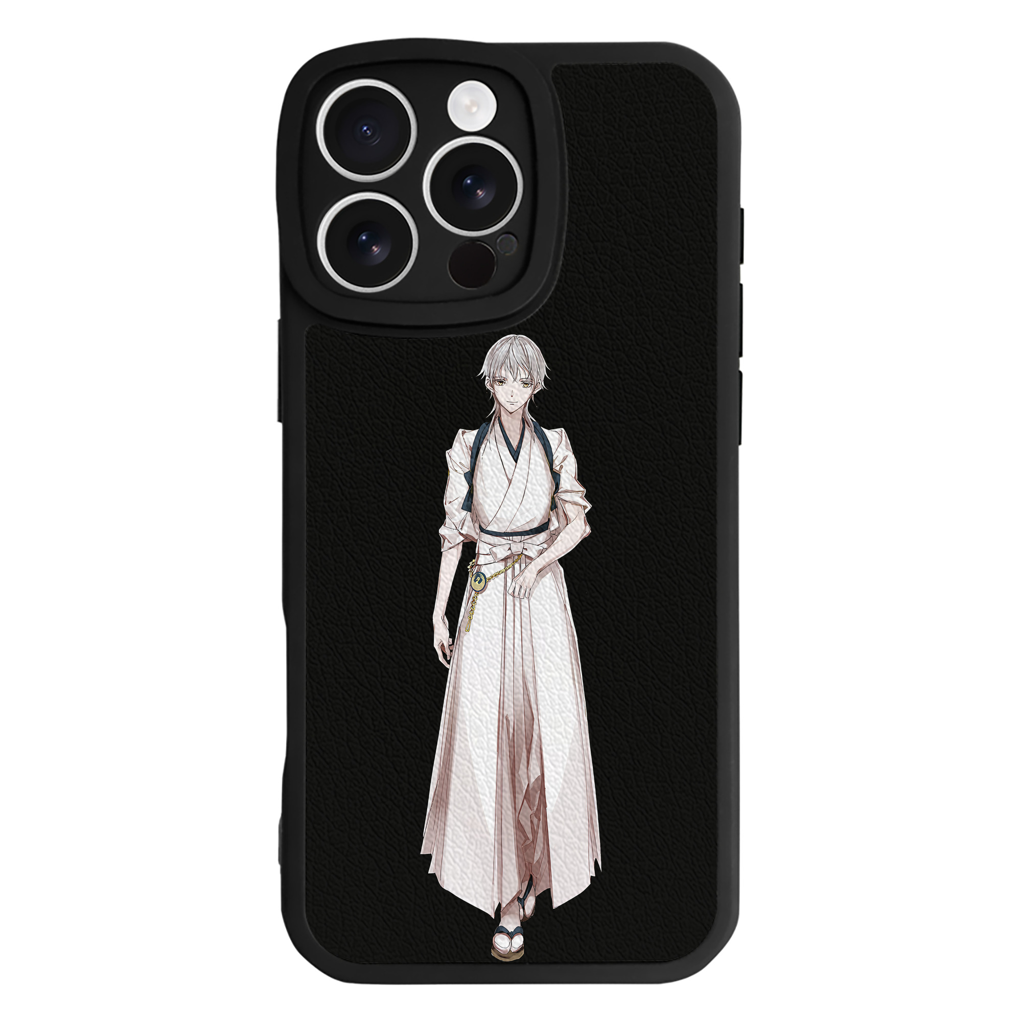 （画像用） 刀剣乱舞 Touken Ranbu 【iPhone 16シリーズ対応】シリコンスマホケース（レザー調） 材質：シリコン